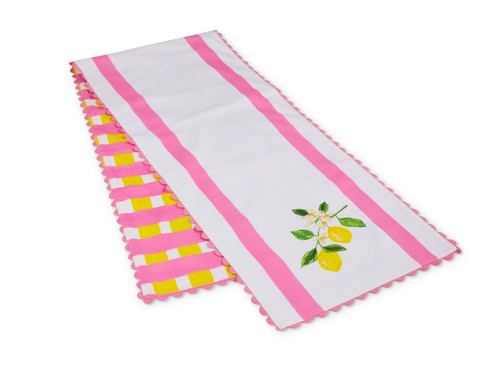 Image of 72" Citrus Weave Reversible Table Runner