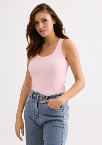 Image of Sleeveless Tank- Pink