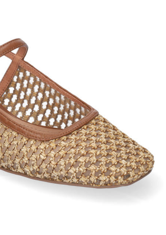 Image of Brown Mesh Heels