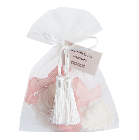 Image of Pouch of 3 scented decorations - Marquise