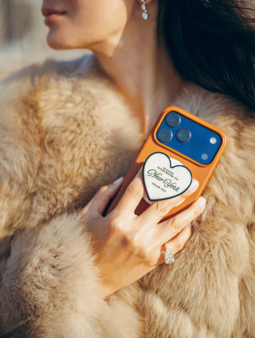 Image of Hand-Painted Please Return To City Gripcharm | Eco-Friendly