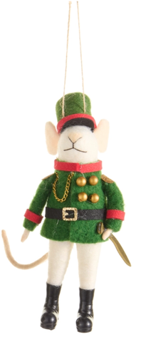 Image of 5.75" Nutcracker Mice Ornament