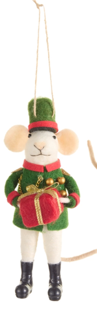 Image of 5.75" Nutcracker Mice Ornament