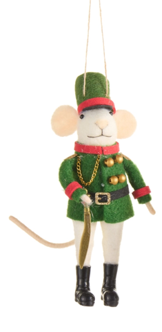 Image of 5.75" Nutcracker Mice Ornament