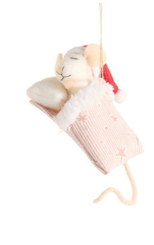 Image of 5.5" Sleeping Mice Ornament