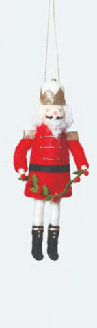 Image of Holiday Nutcracker 6 Asst'd Wool Ornament