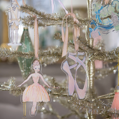 Image of Nutcracker Acrylic Ornaments by Jessica O'Neill