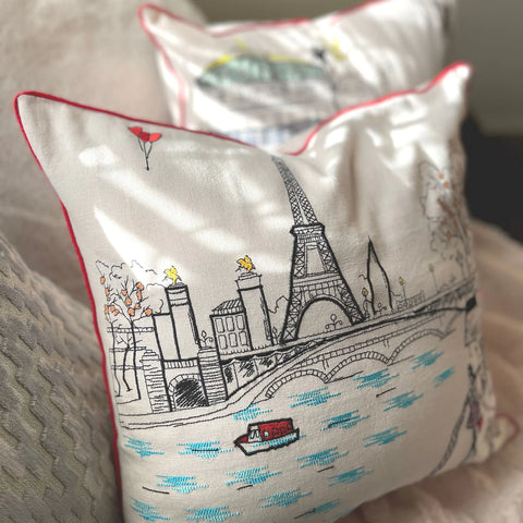 Image of Paris Artistry Collection Pillow