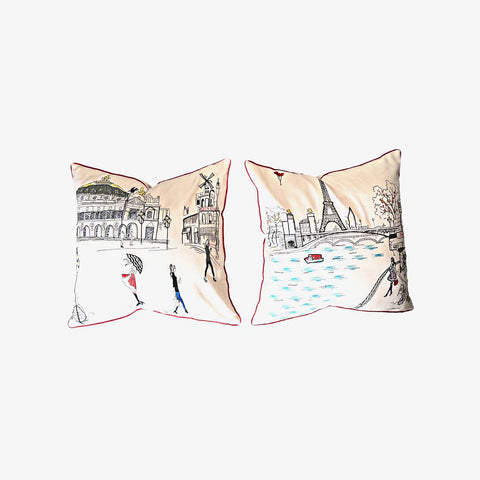 Image of Paris Artistry Collection Pillow