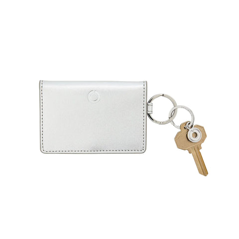 Image of Leather ID Case - Quicksilver