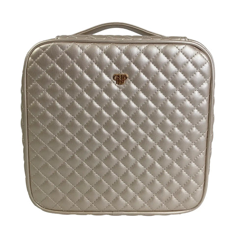 Image of Mini Diva Makeup Case - Pearl Quilted