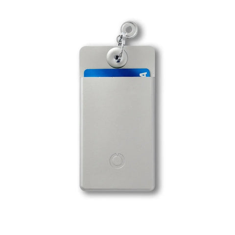 Image of Silicone Id Case - Solid Quicksilver
