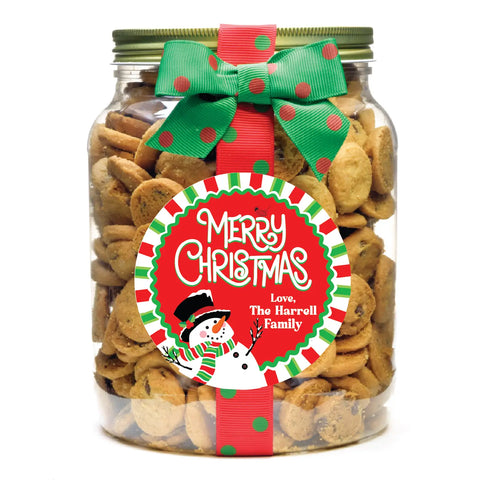 Image of Personalized Christmas Cookies- Merry Christmas