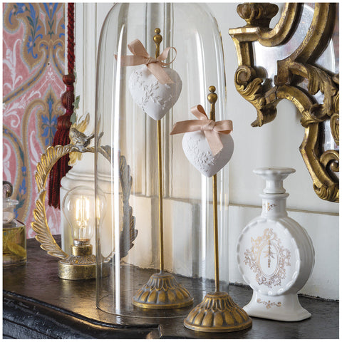 Image of Golden display stand for scented decors - Large