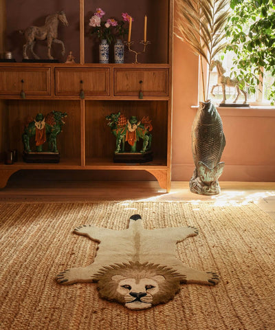 Image of Moody Lion Rug