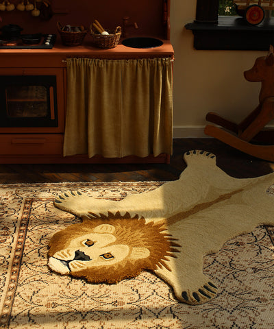 Image of Moody Lion Rug