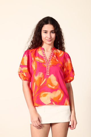 Image of Raya Petal Blaze Blouse