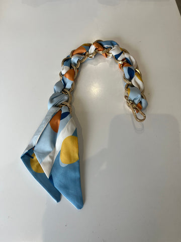 Image of Cell Phone Wristlet Chain with Scarf