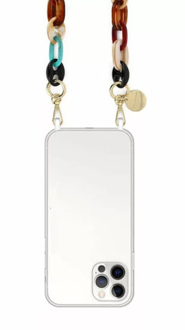 Image of iPhone 13/14 Pro Max Transparent shockproof case with transparent silicone rings