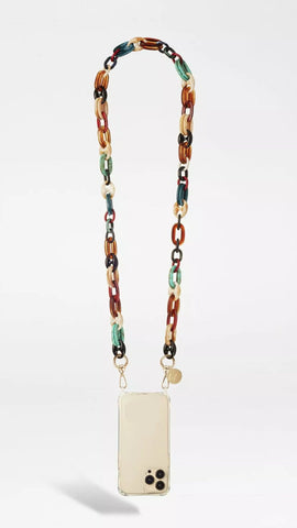 Image of Amber Cell Phone Jewelry Chain (multicolored)