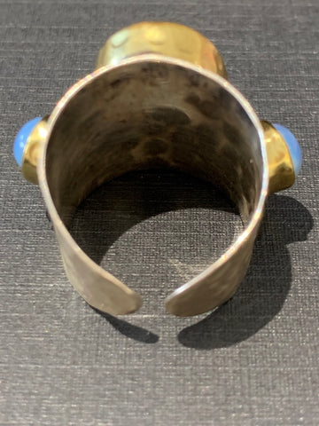 Image of Antique Religious Metal Ring -