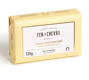 Fer à Cheval Gentle Perfumed Soap Bar - Honey & Almond 125g