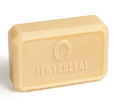 Image of SALE Fer à Cheval Gentle Perfumed Soap Bar - Fig Leaves 125g