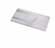 Image of Marble & Brass Inlay Food Board