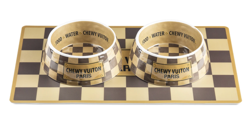 Image of Checker Chewy Dog Placemat