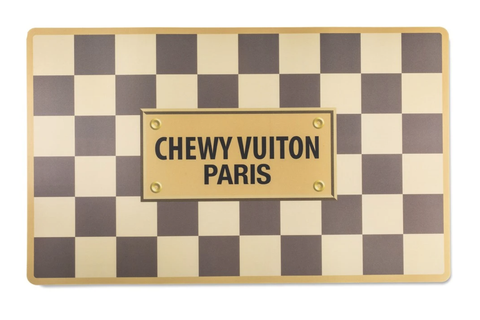 Image of Checker Chewy Dog Placemat