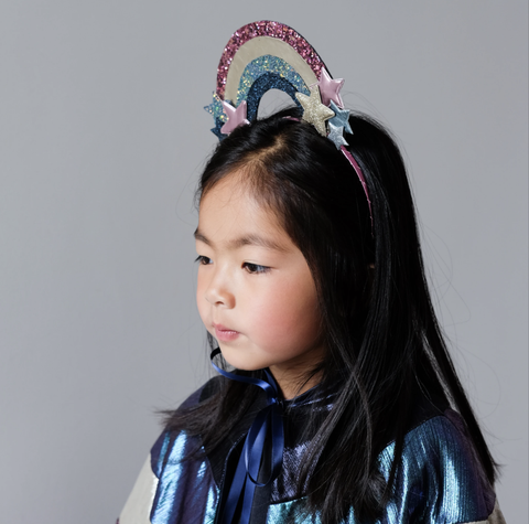 Image of Rainbow Constellation Headdress*