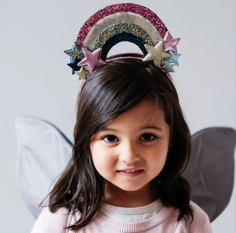 Image of Rainbow Constellation Headdress*