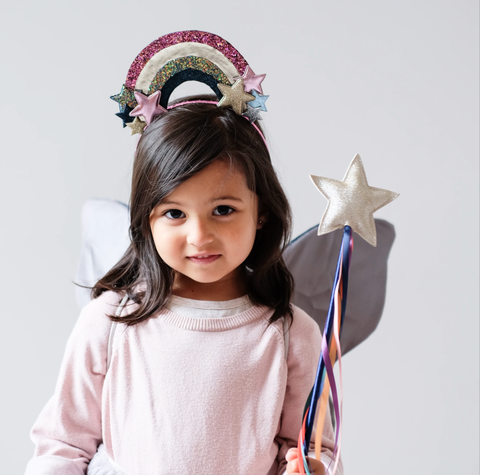 Image of Rainbow Constellation Headdress*