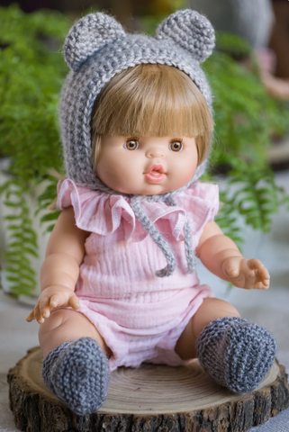 Image of Romper with Ruffle Collar