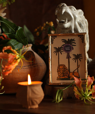 Image of Terracotta Scented Candle Holder Mini