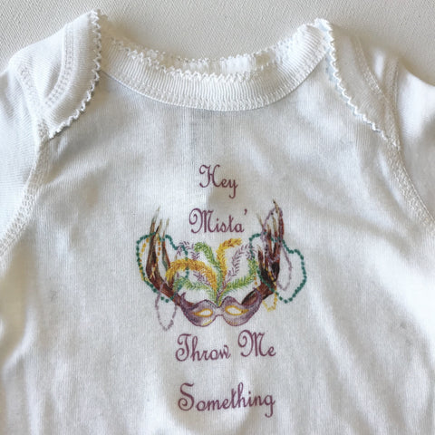 Image of Baby Onesie with Trim