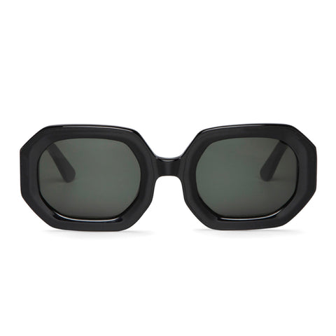Image of SAGENE BLACK SUNGLASSES
