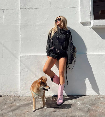 Image of SAGENE BLACK SUNGLASSES