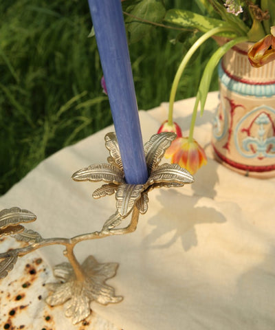 Image of Palash Palm Candle Holder