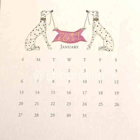 Just Arrived - Karen Adams 2019 Calendar