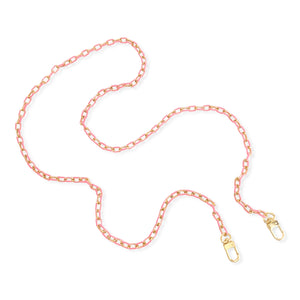 Light Pink and Gold Crossbody Chain