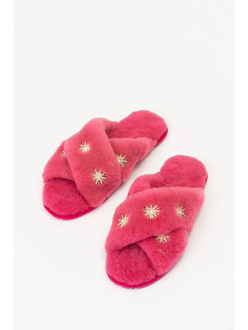 Image of Sheepskin Slippers Pink