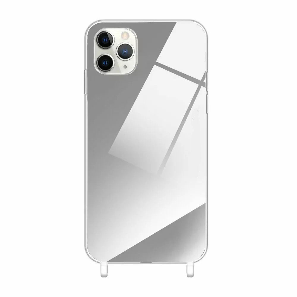 iPhone 11 Pro Anti-shock mirror case with transparent silicone rings