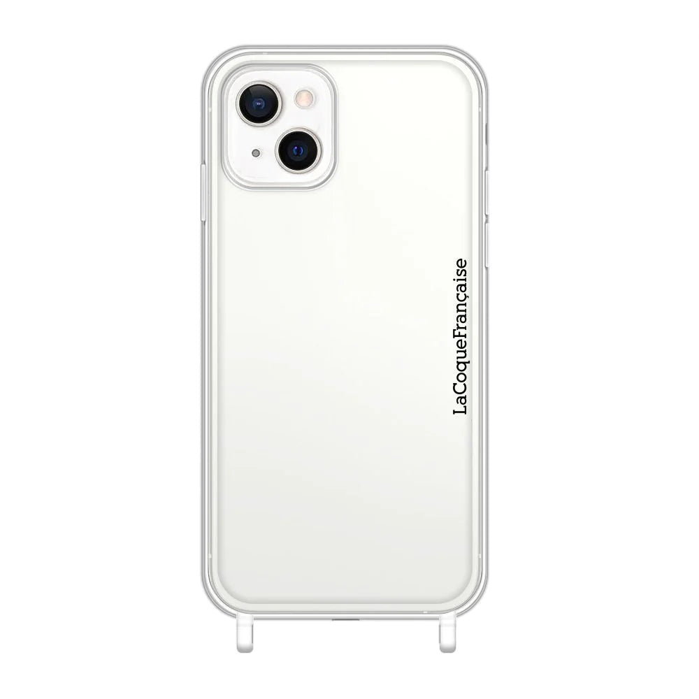 iPhone 15 Plus Transparent shockproof case with silicone rings