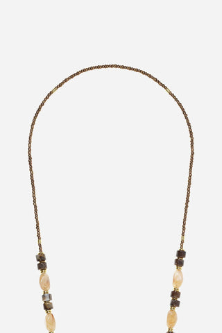 Chiara Long Chain Brown 120 cm