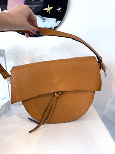 Crossbody Satchel - Brown