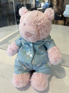Custom Leola Bear Medium- Blue Duck PJ's