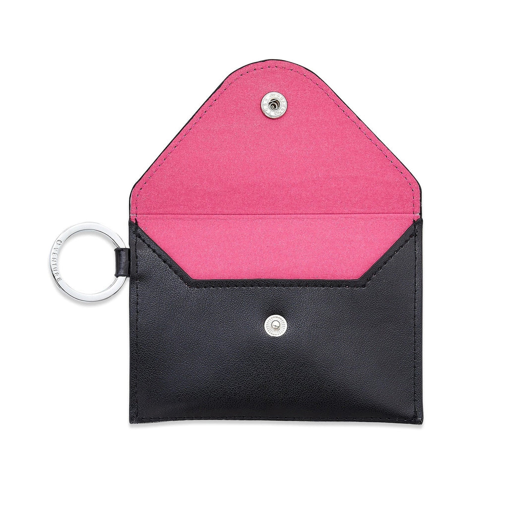 O-ring Mini Envelope Wallet Black
