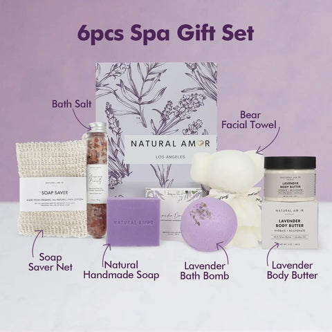 Purple Lavender Gift Set