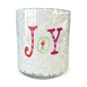 Joy (Champagne Toast) Holiday Confetti Icon 12oz Candle